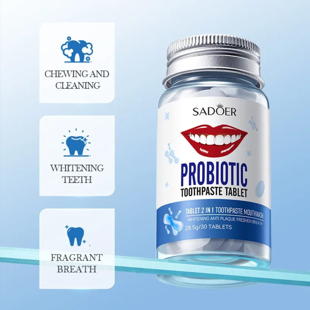 SADOER – Dentifrice en Comprimés Probiotiques