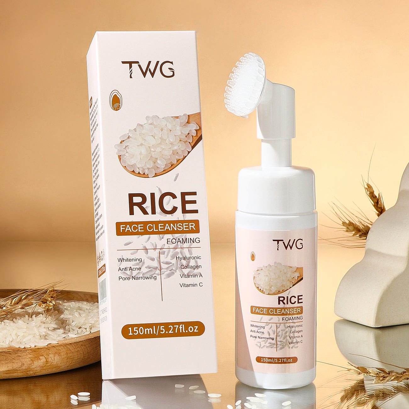MASQUE AU RIZ MOUSSE